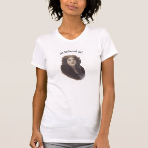 Old Fashioned Girl Retro Style Woman T-Shirt