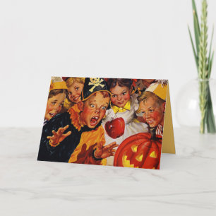 Old fashioned Halloween Card