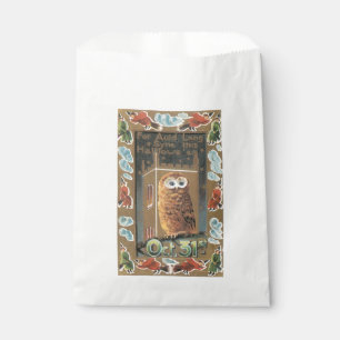 Old-fashioned Halloween, Owl Favour Bag