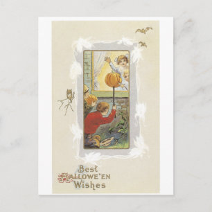 Old-fashioned Halloween Postcard
