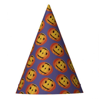 Old-fashioned Halloween, Pumpkin (jack-o'-lantern) Party Hat