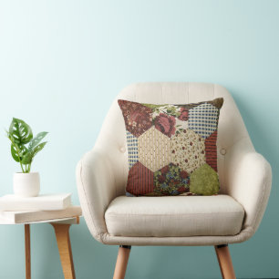 Old-fashioned Quilt Design Cushion