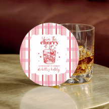 Old Fashioned Red Cherry on Top Birthday Party