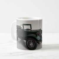old-fashioned retro convertible car