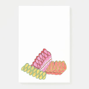 Old-Fashioned Ribbon Candy Christmas Post-Its Post-it Notes