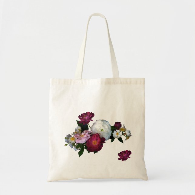 Old fashioned Roses Tote Bag (Front)