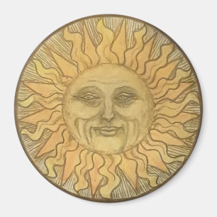 Old Fashioned Sun Magnet