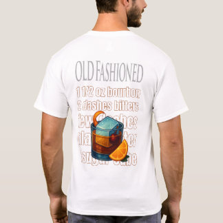 Old Fashioned T-Shirt – Classic Whiskey Cocktail
