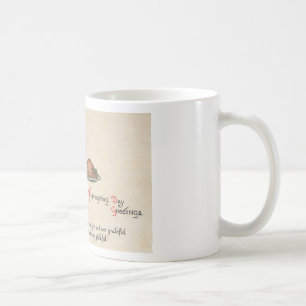 old fashioned thanksgiving coffee mug