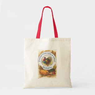 Old Fashioned Thanksgiving Tote Bag
