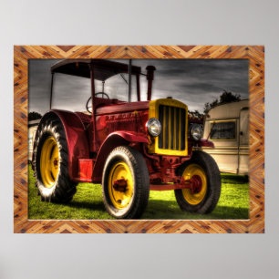 Old Fashioned Tractor Posters