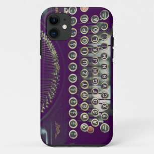 old fashioned typewriter iPhone 11 case