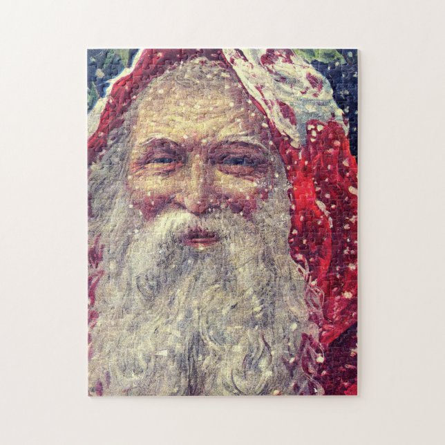 Old-fashioned Victorian Saint Nicholas Jigsaw Puzzle (Vertical)