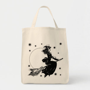 Old Fashoned Witch Tote Bag