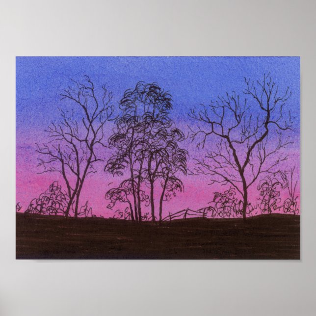 Old Fence Row Poster (Front)