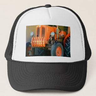 OLD FIAT TRACTOR RURAL QUEENSLAND AUSTRALIA TRUCKER HAT
