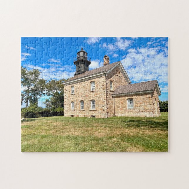 Old Field Point Lighthouse, New York Puzzle (Horizontal)