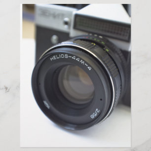 Old film camera flyer