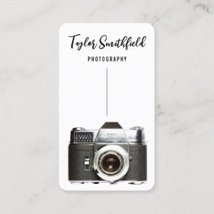 Old Film Camera Photography Business Card