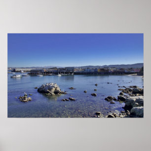 Old fisherman's Wharf Monterey Print