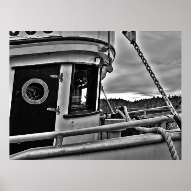 Old Fishing Boat Forecabin - Fine Art Prints (Front)