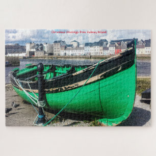 Old Fishing Boat Galway Ireland. Jigsaw Puzzle