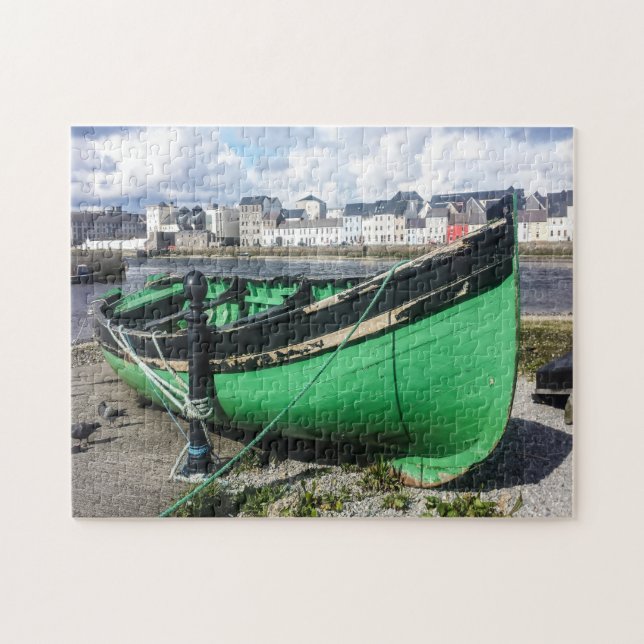 Old Fishing Boat Galway Ireland. Jigsaw Puzzle (Horizontal)