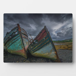 Old Fishing Boats Plaque