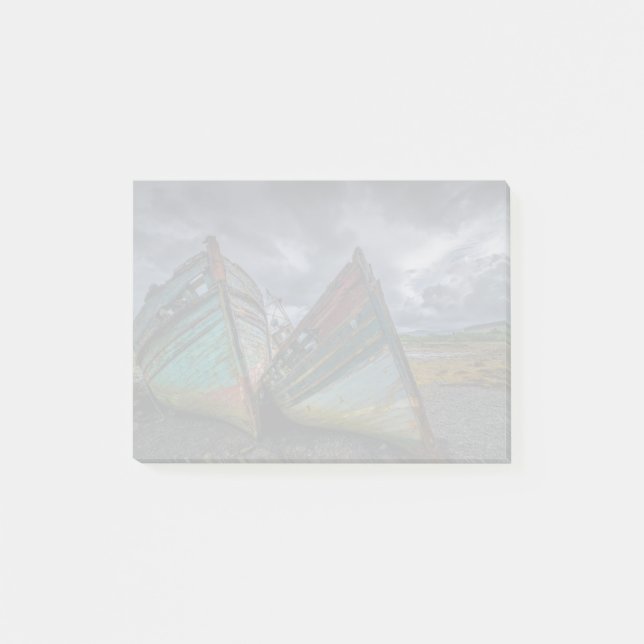 Old Fishing Boats Post-it Notes (Front)