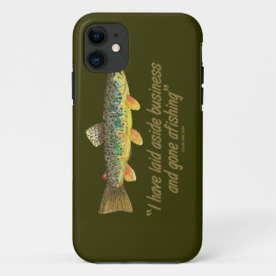 Old Fishing Words iPhone 11 Case