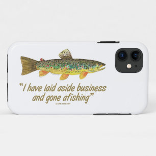 Old Fishing Words iPhone 11 Case