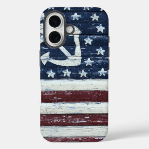 Old Flag iPhone 16 Case