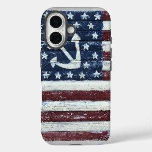 Old Flag iPhone 16 Case