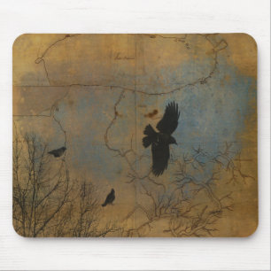 Old Flight Mouse Pad