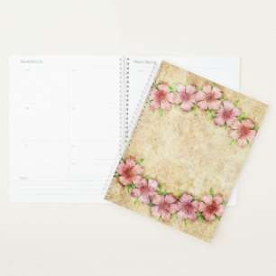 Old floral Wallpaper Planner