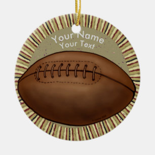 Old Football  ornament 