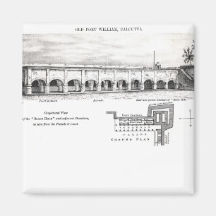 Old Fort William, Calcutta Magnet