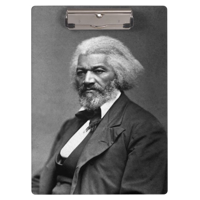 Old Fr3d3rick Bailey Douglas African American Hero Clipboard (Front)