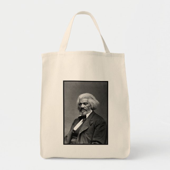 Old Fr3d3rick Bailey Douglas African American Hero Tote Bag (Front)