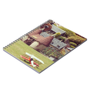 Old French Model Village Notebook
