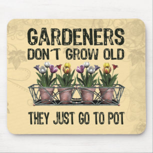 Old Gardeners Mouse Pad