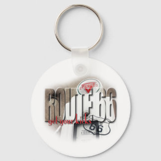 Old Gas Pump - Route 66 Key Ring