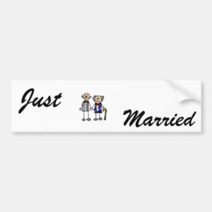 Old Gay Couple Bumper Sticker