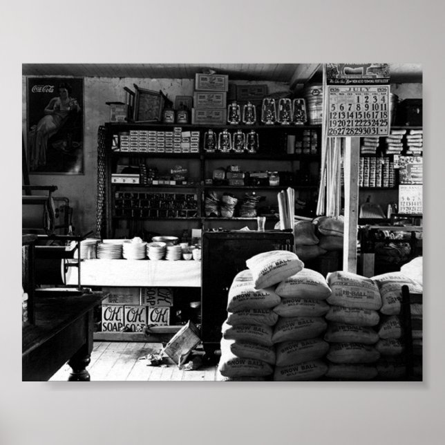 OLD GENERAL STORE POSTER (Front)