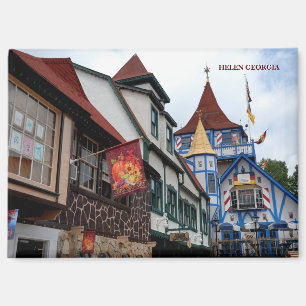 Old German Town Helen Georgia Magnet