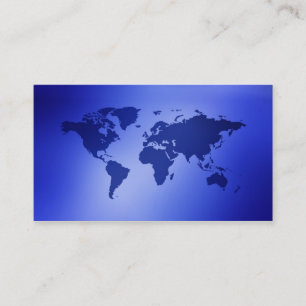 Old Globe Map Business Cards