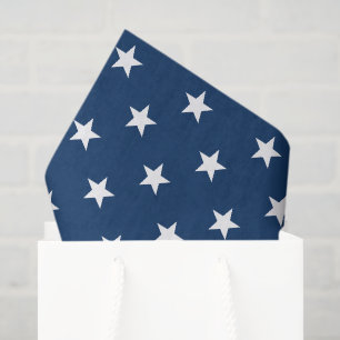 Old Glory Blue Stars (large scale) Tissue Paper