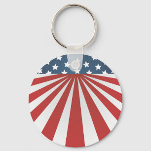 old glory key ring