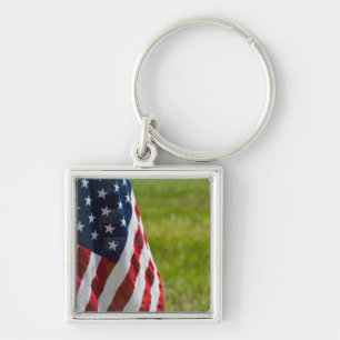 Old Glory Key Ring
