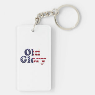 Old Glory Key Ring
